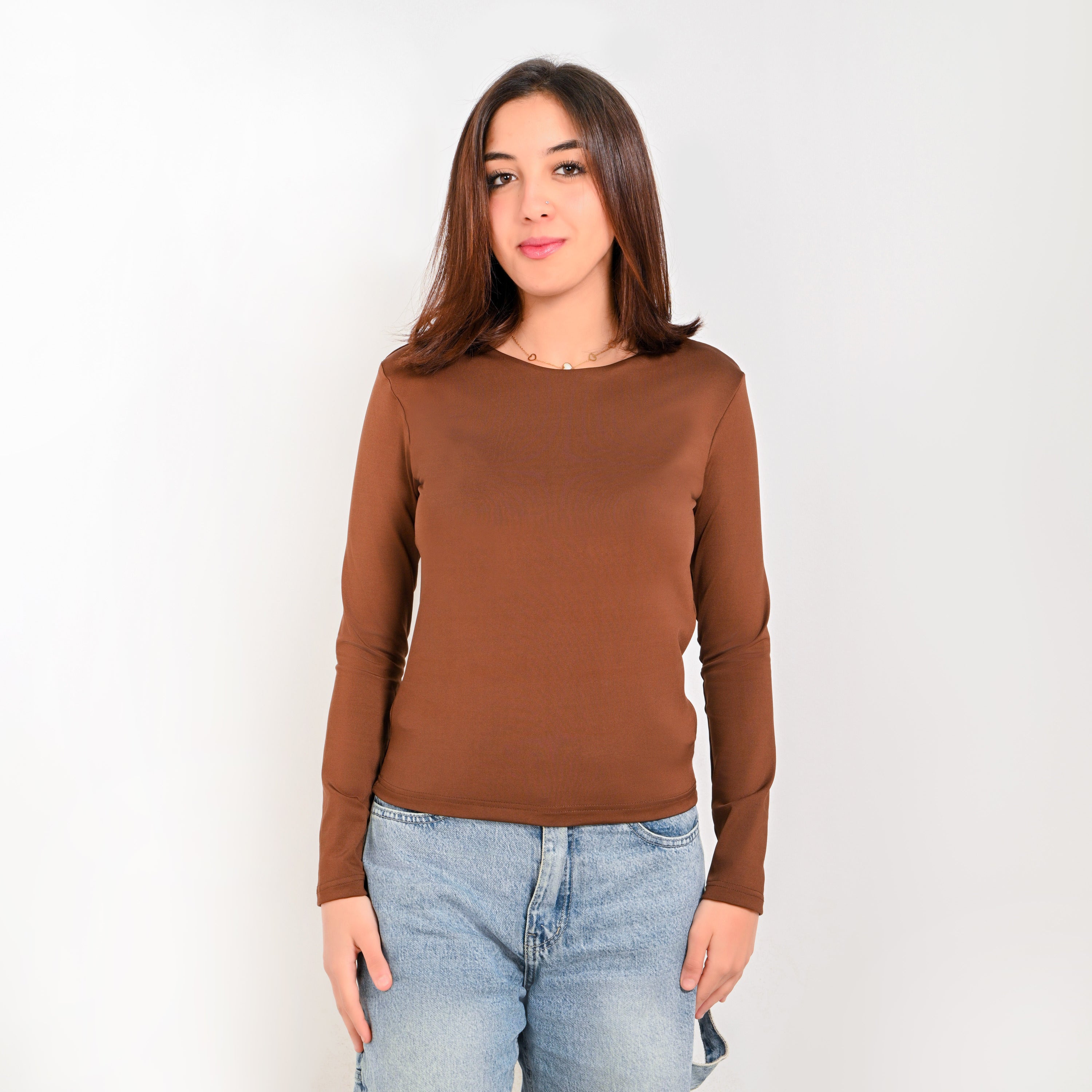 Round Neck Long Sleeve