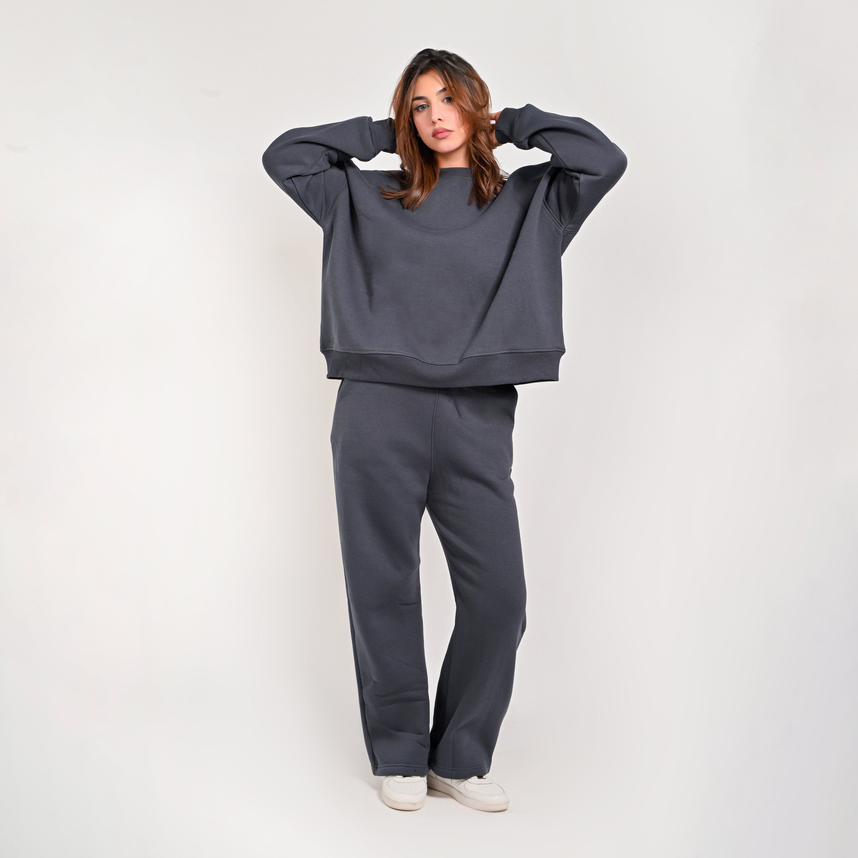 Oversized Boxy Fit Crewneck (One Size)