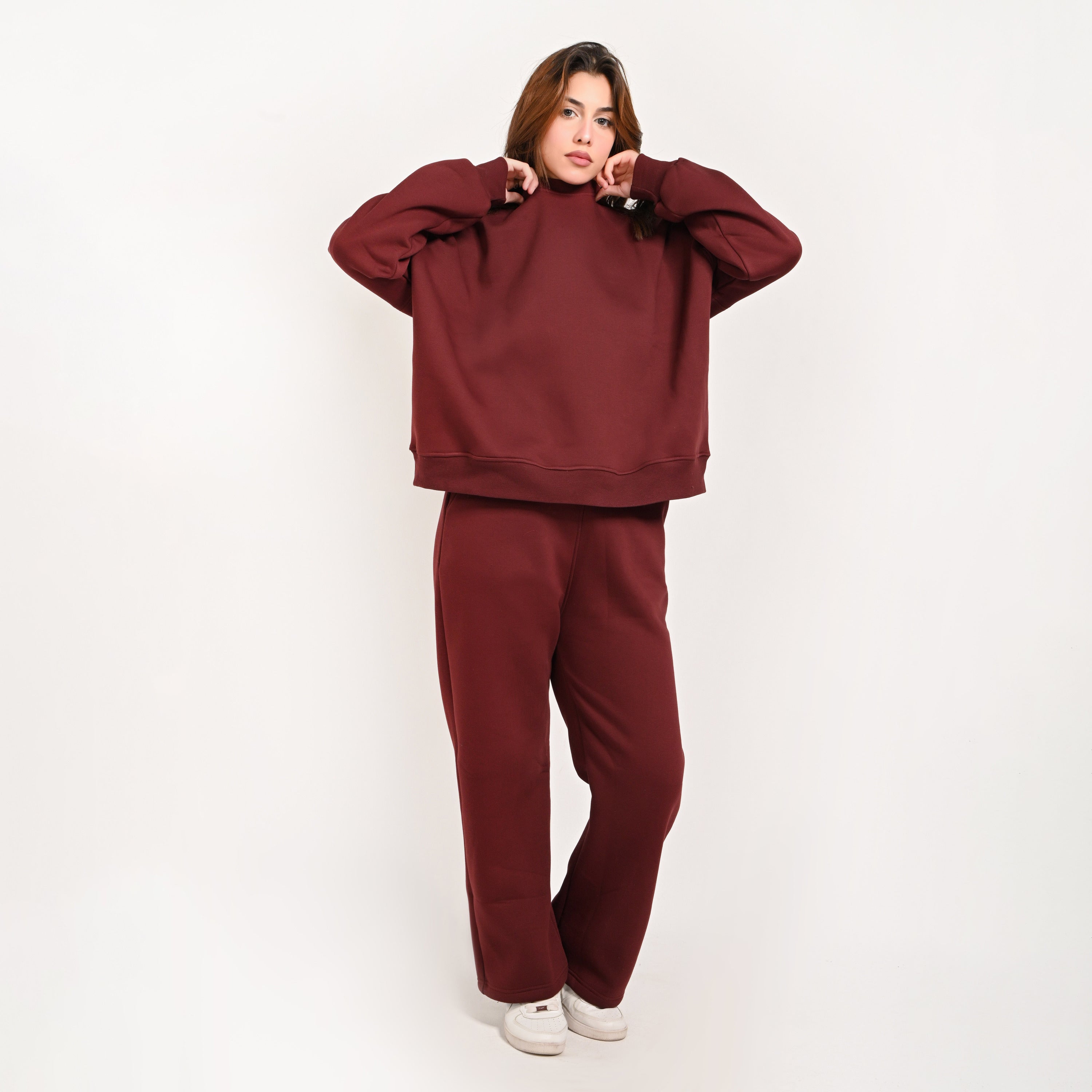 Oversized Boxy Fit Crewneck (One Size)