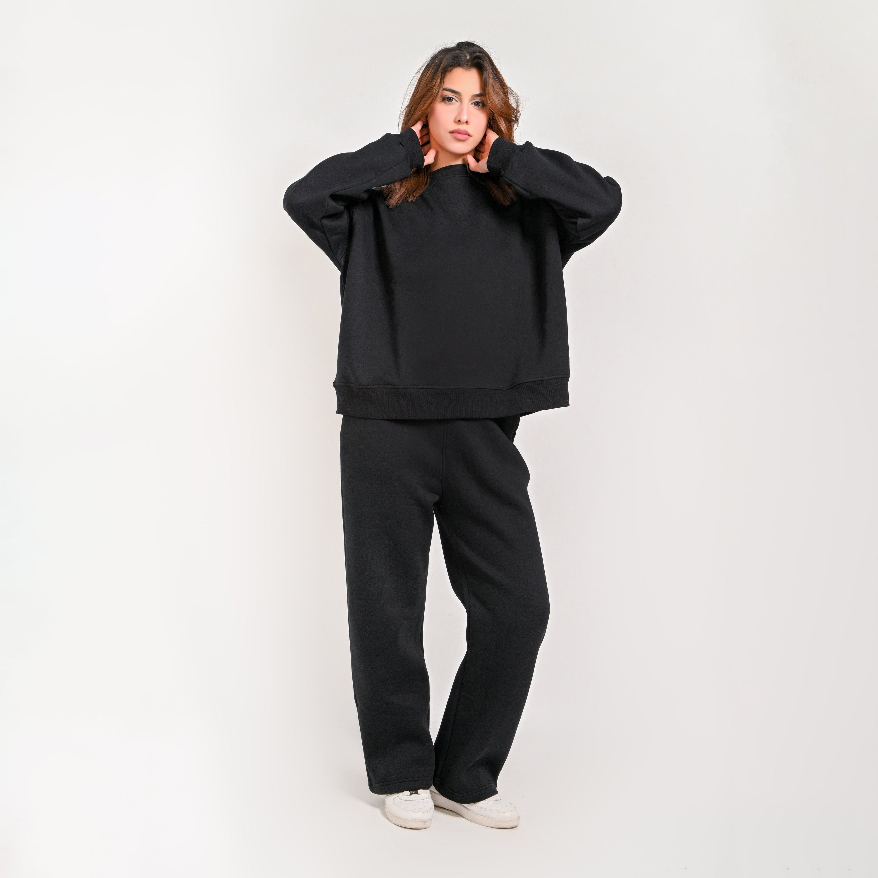 Oversized Boxy Fit Crewneck (One Size)