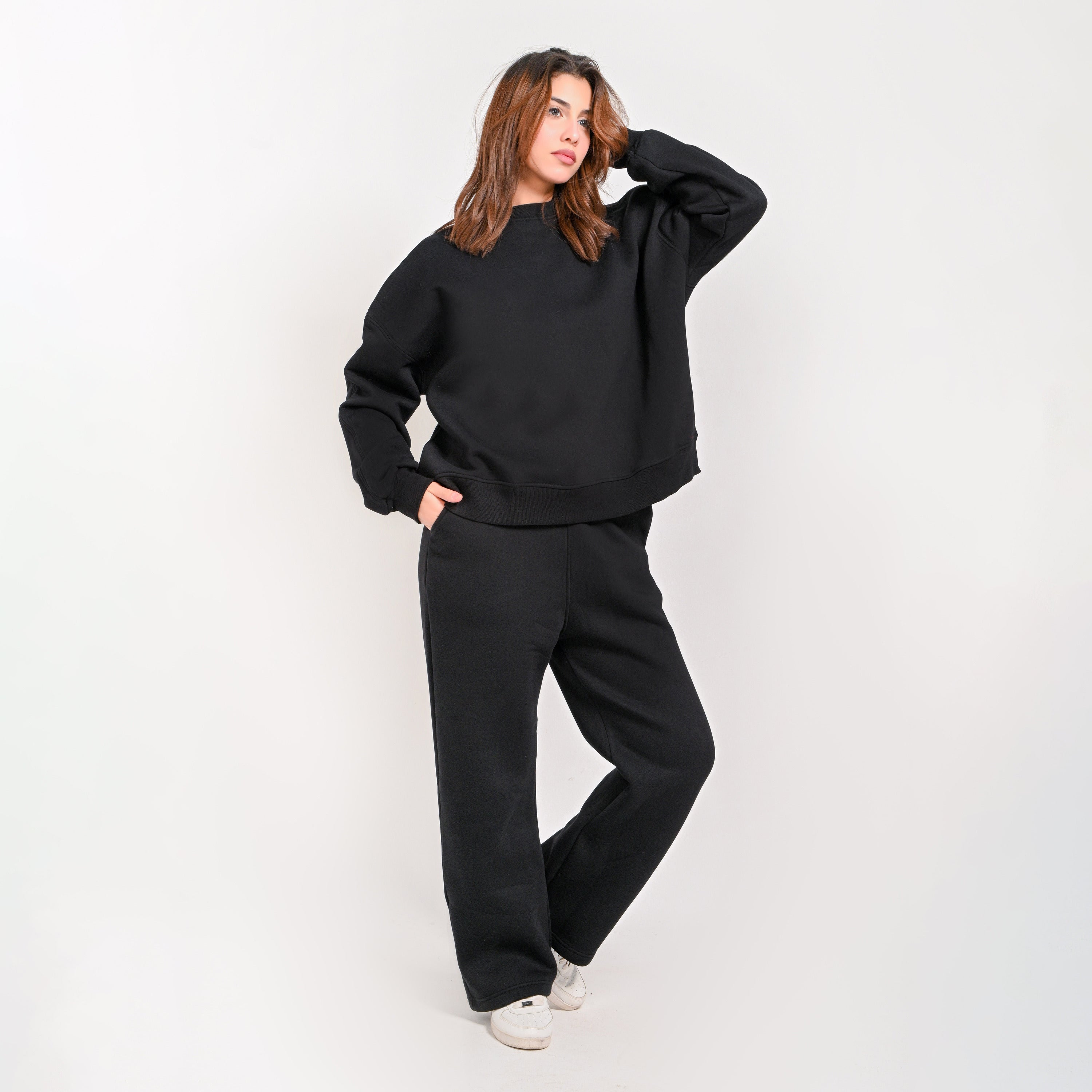 Oversized Boxy Fit Crewneck (One Size)