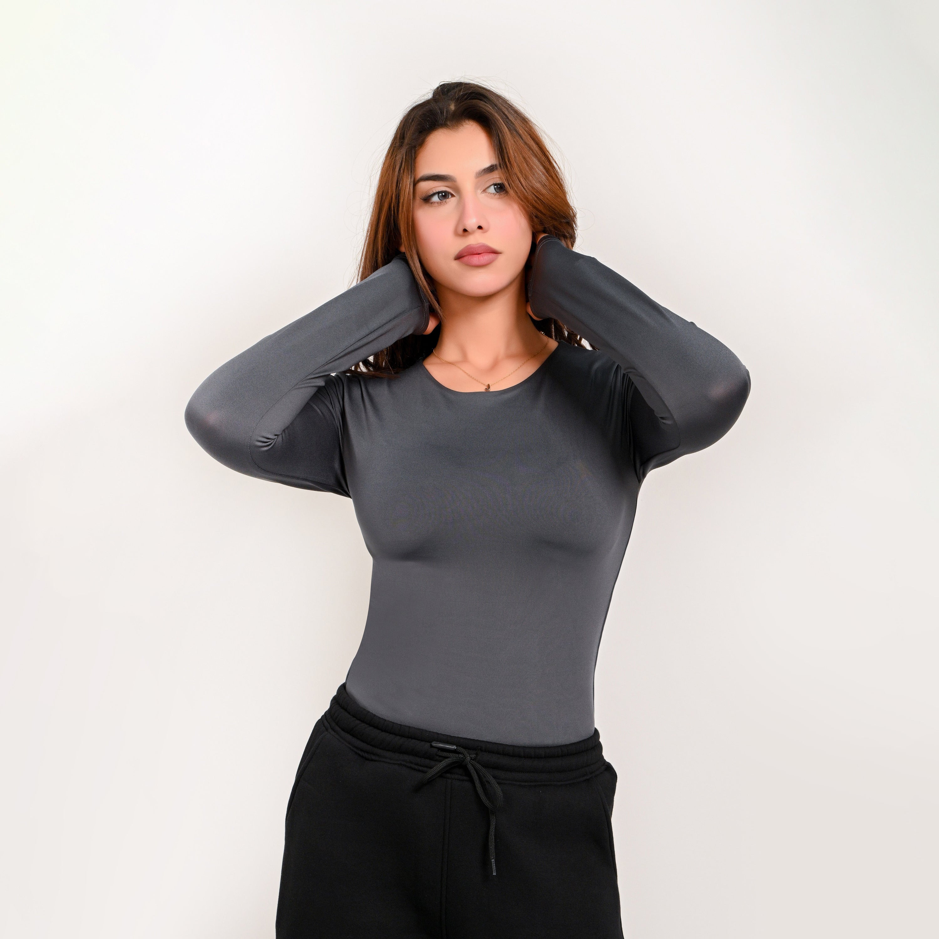 Round Neck Long Sleeve