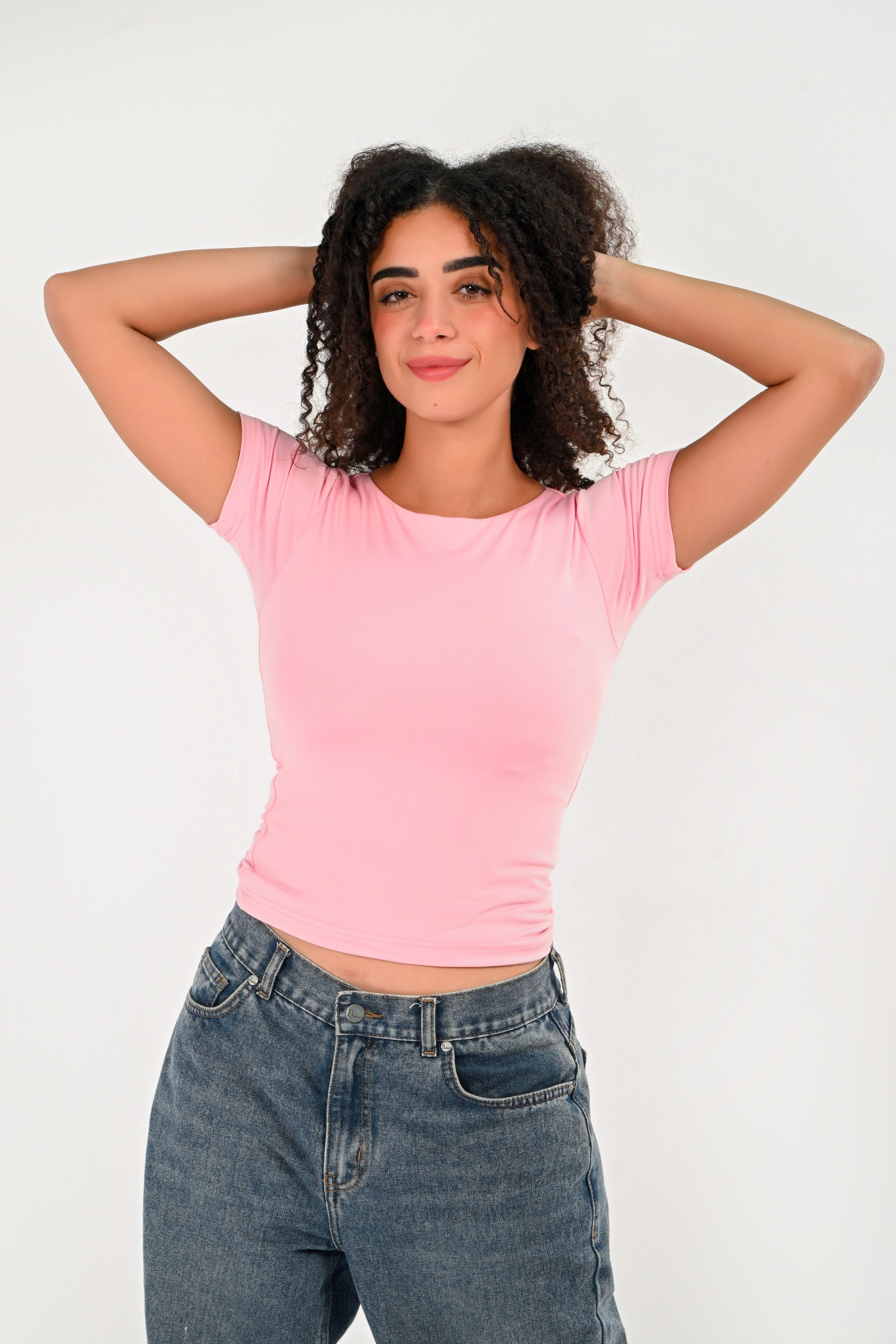 Round Neck Short Sleeve