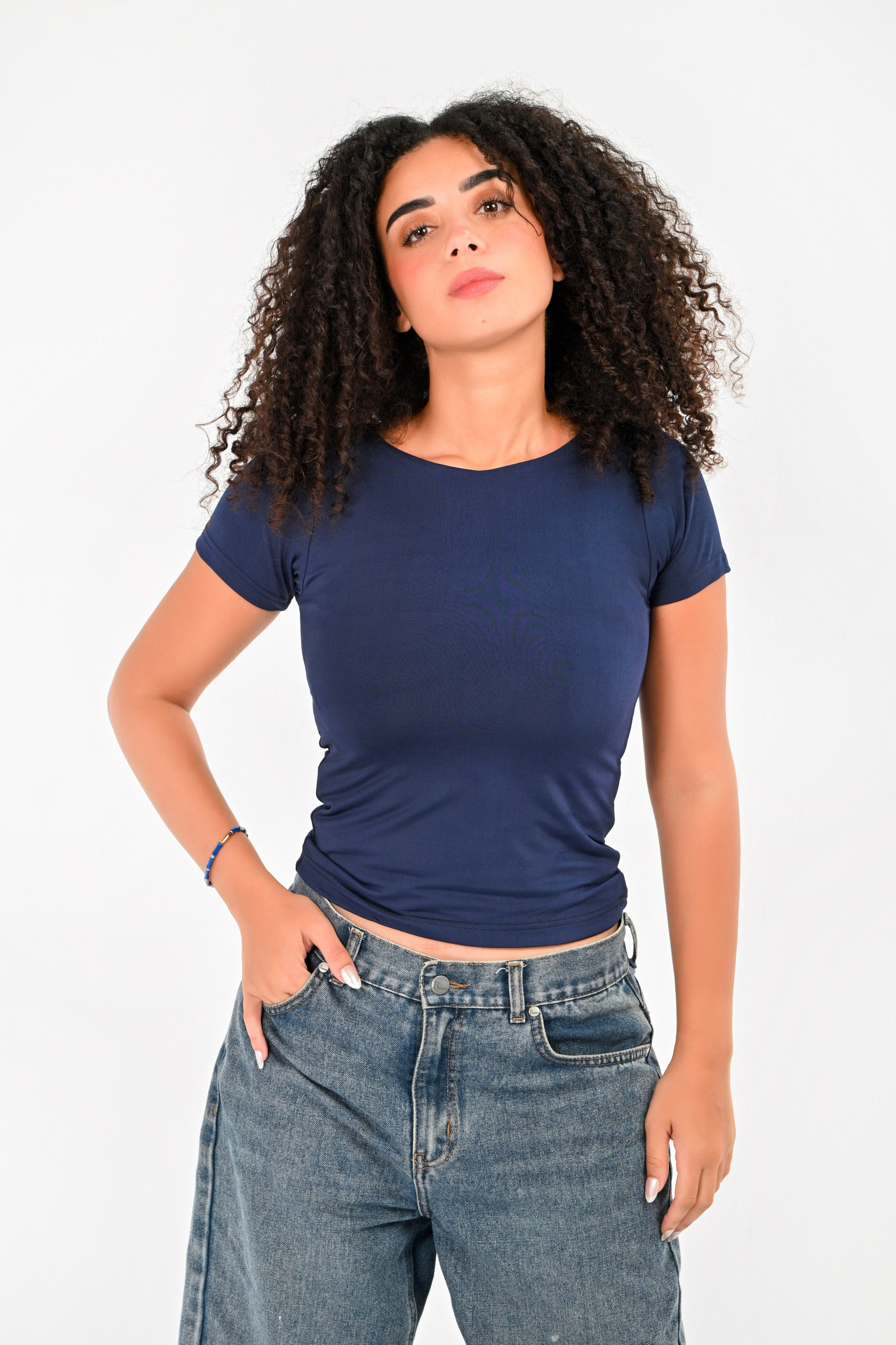 Round Neck Short Sleeve