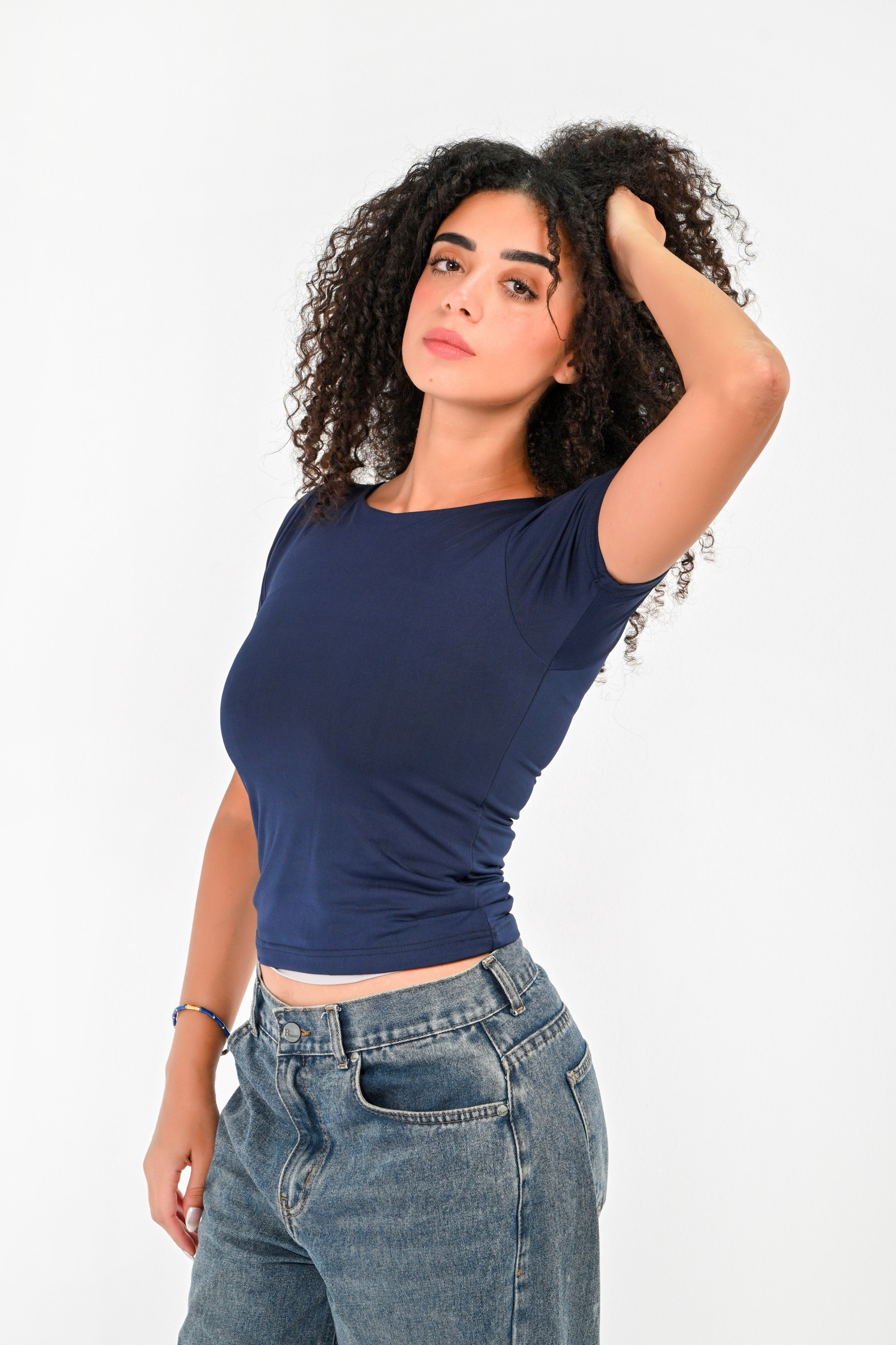 Round Neck Short Sleeve